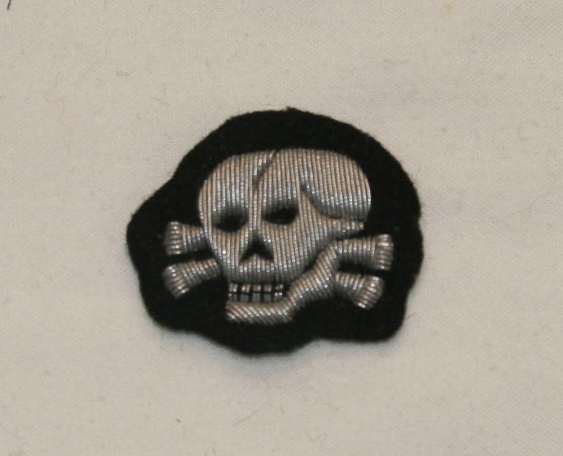 SS Officer cap skull bullion